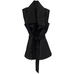 bebe Black Sleeveless Vest